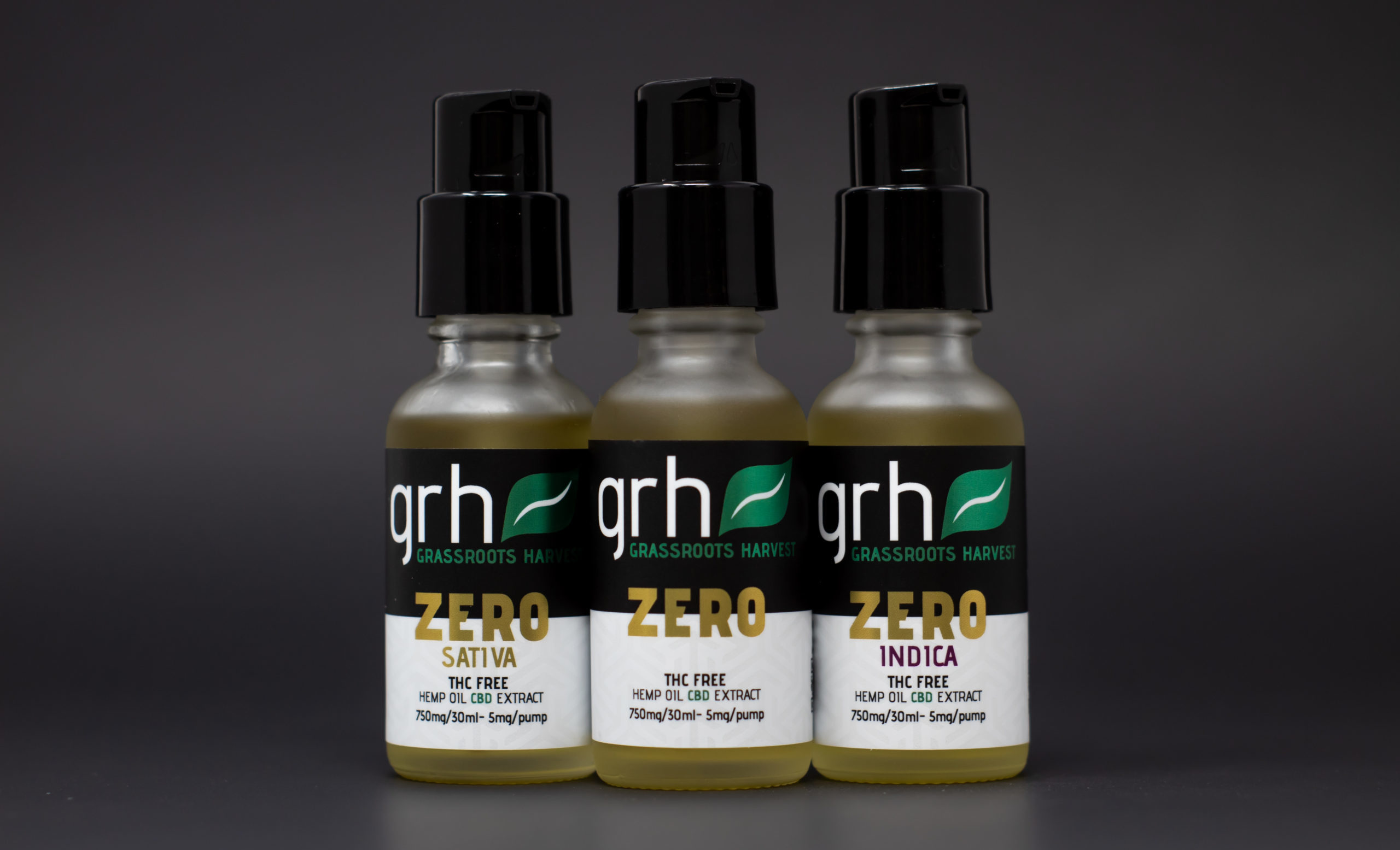 ZERO thc cbd oil