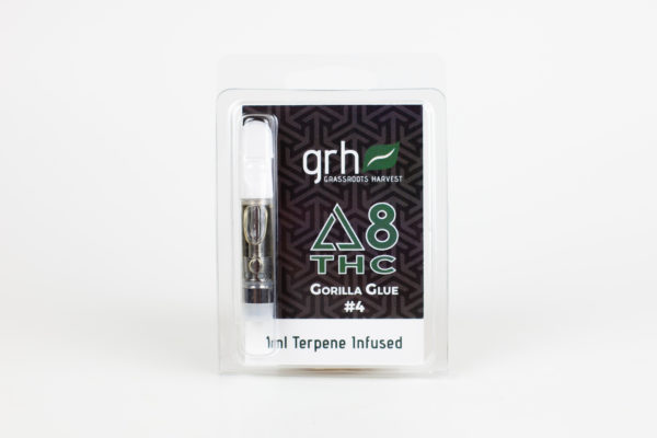 gorilla glue #4 delta 8 thc vape cartridge