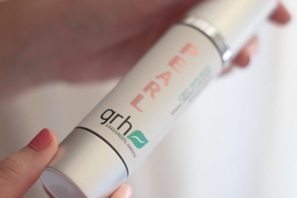 PEARL cbd lube benefits from grassroots harvest