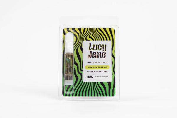 gorilla glue #4 hhc cartridge lucy jane grassroots harvest
