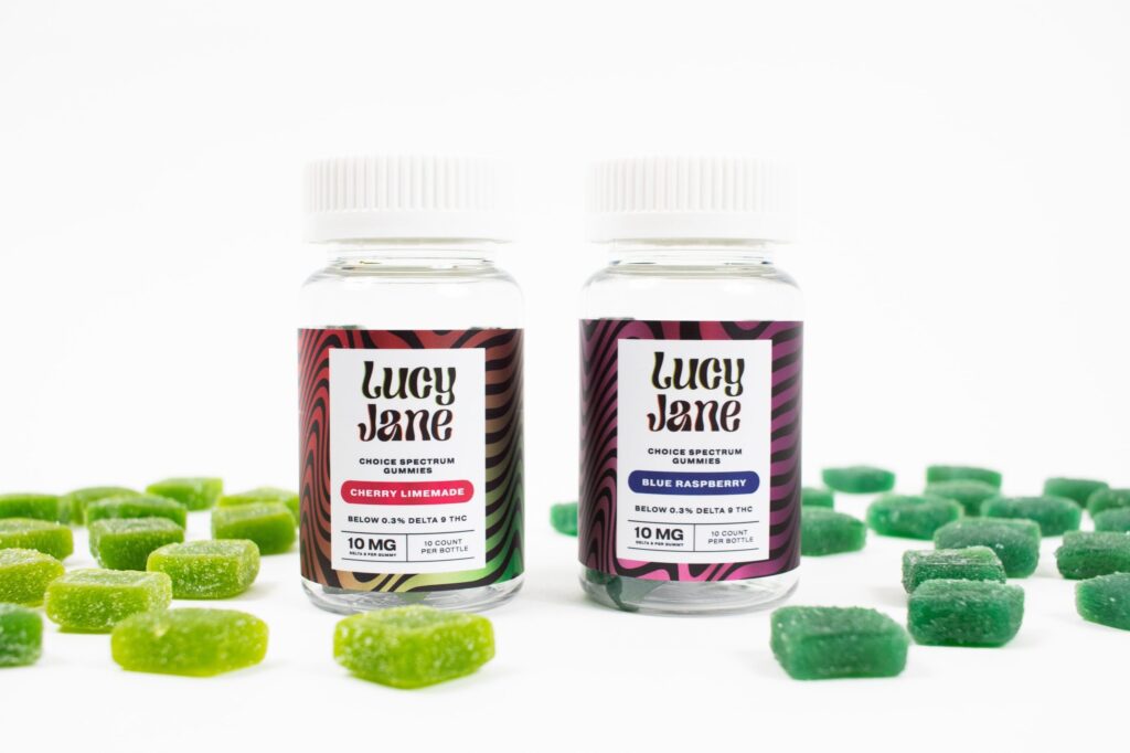 lucy jane, choice spectrum, lucy jane gummies, lucy jane choice spectrum, delta 9, delta 9 thc, delta 9 texas