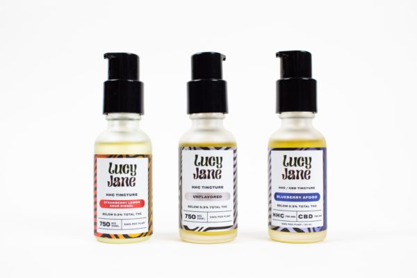 lucy jane oils, lucy jane tincture line, lucy jane, hhc oil, lucy jane hhc oil, hhc tincture