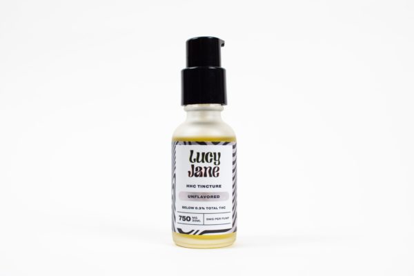 unflavored lucy jane hhc tincture, unflavored, hhc oil, hhc, lucy jane
