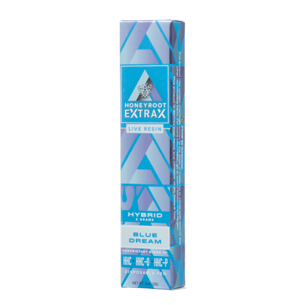 honeyroot extrax live resin disposable blue dream