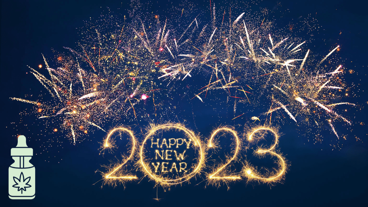 hemp products for new year 2023, new years, new years eve, 2023, cbd, hemp