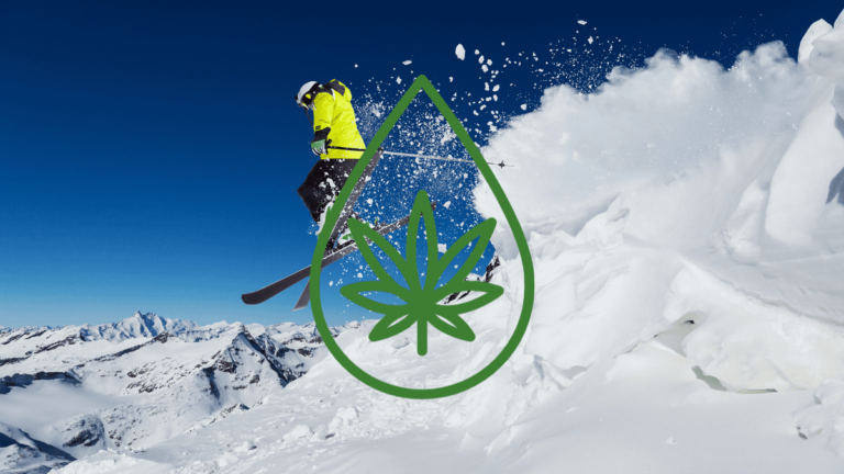 skiing with cbd, cbd and ski, skiier, using hemp for ski